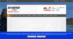Desktop Screenshot of gbnautico.it